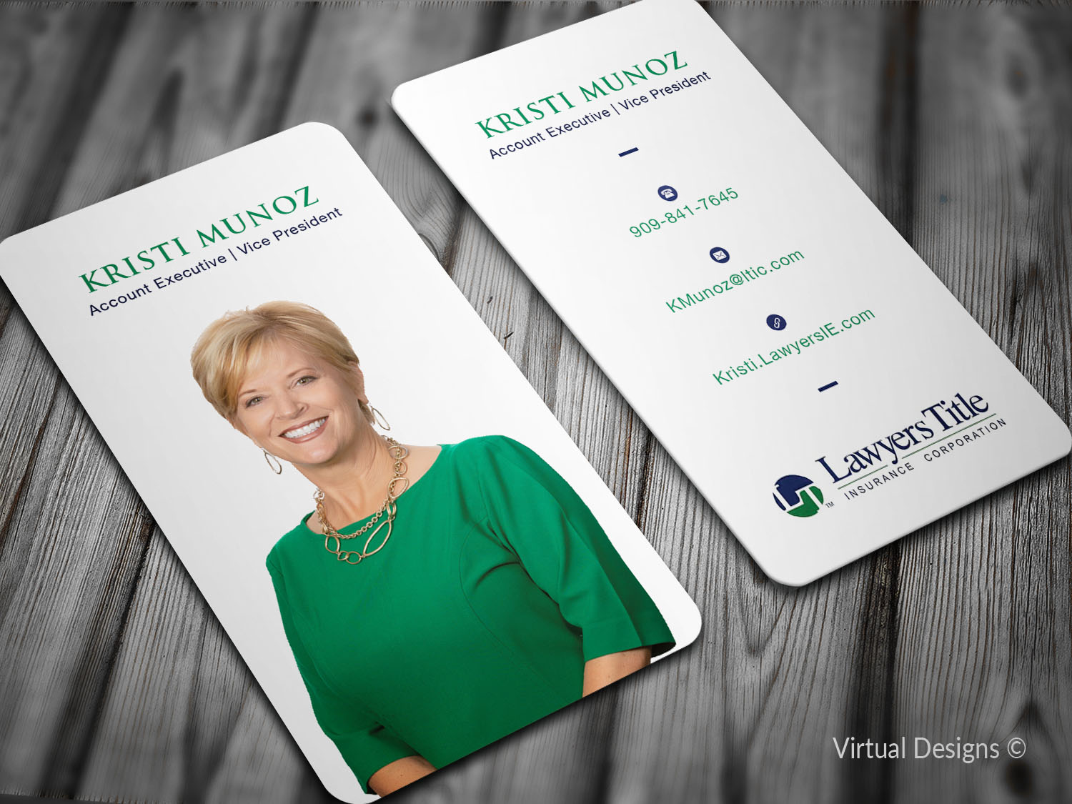 Visitenkarten-Design von SyncFuse™ Solutions für Lawyers Title Insurance | Design: #18960382