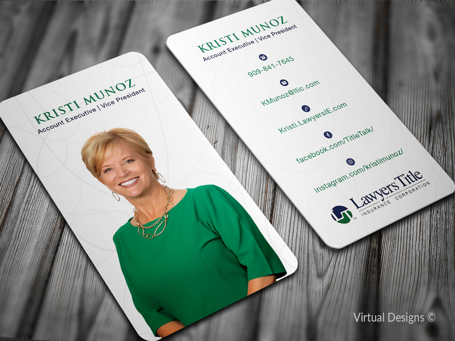 Visitenkarten-Design von SyncFuse™ Solutions für Lawyers Title Insurance | Design #18973414