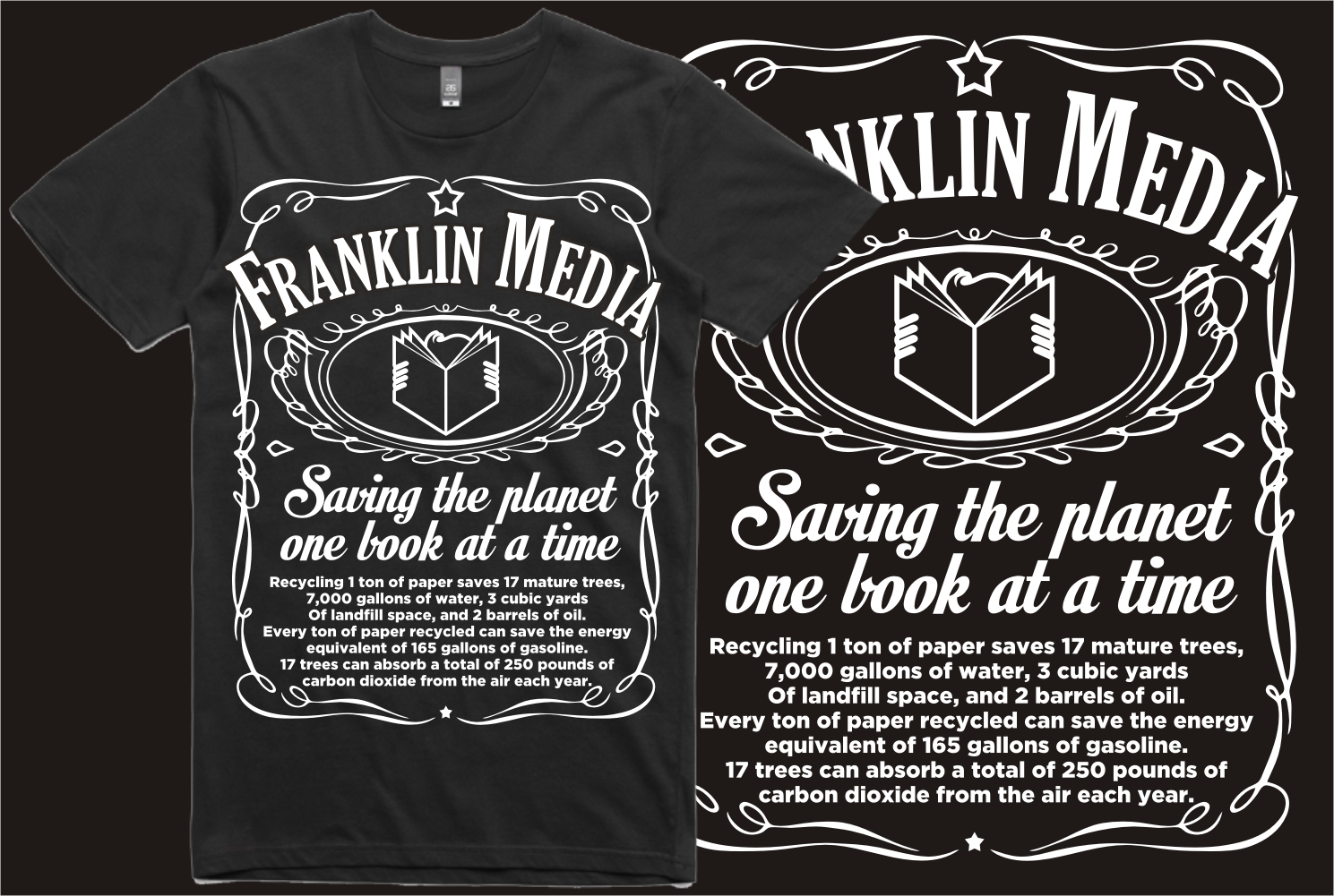 T-shirt Design by Rox Art Design for FranklinMedia LLC | Design #19002668