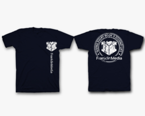 T-shirt Design by saka.aleksandar for FranklinMedia LLC | Design: #19004004