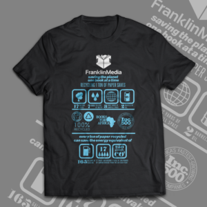 T-shirt Design by Eightone 3 for FranklinMedia LLC | Design: #18996119