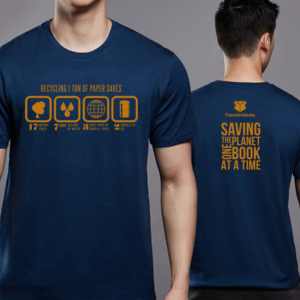 Textbook Company needs new fresh t-shirt design for employees | T-shirt Design by Eightone 3