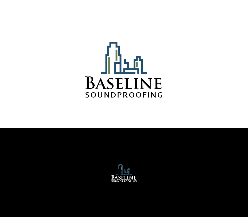 Logo Design by deku for Baseline Soundproofing | Design #18964815