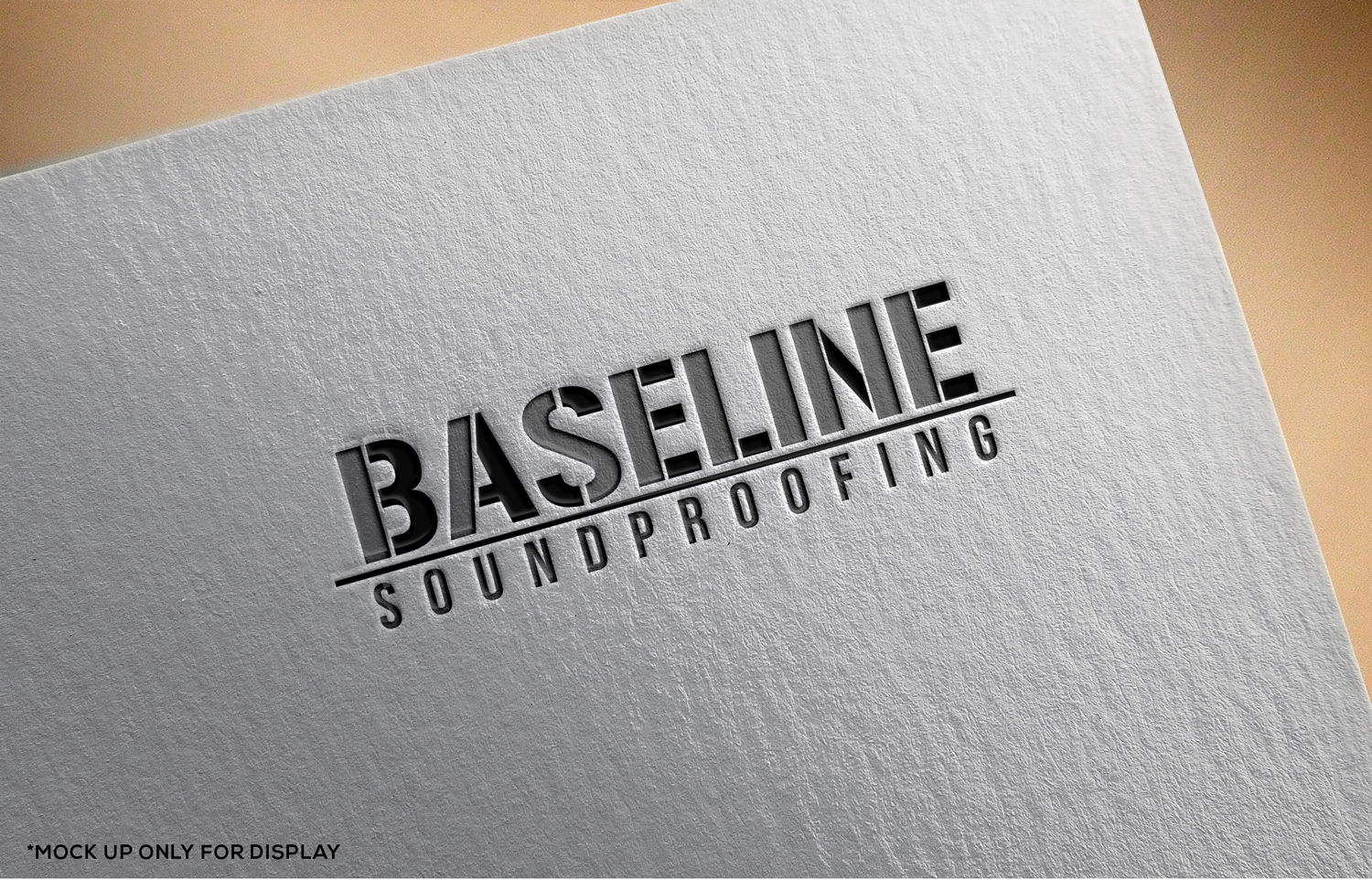 Logo Design by designmind78 for Baseline Soundproofing | Design #18969496