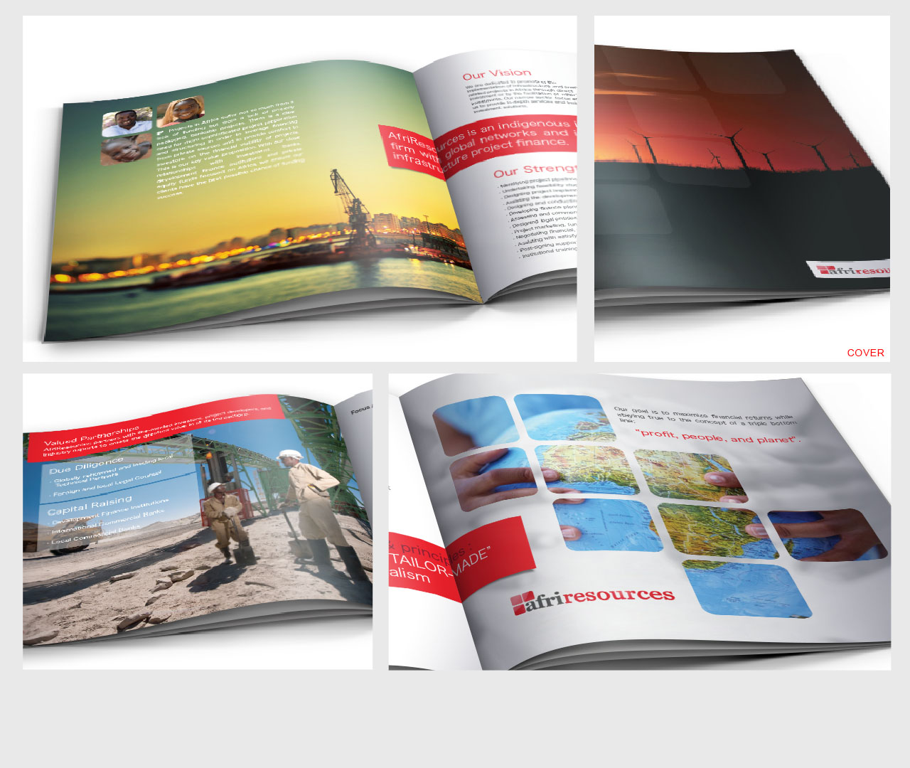 Brochure Design by Marq for Blackaion Capital | Design #2890242