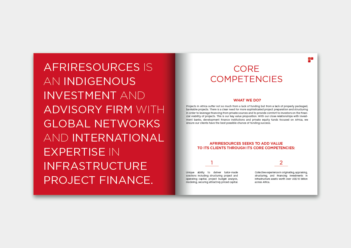 Brochure Design by FredPaixao for Blackaion Capital | Design #2868390