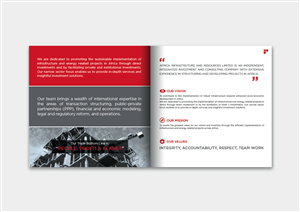 Brochure Design by FredPaixao for Blackaion Capital | Design: #2868391