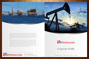 Brochure Design by theblueart for Blackaion Capital | Design: #2847808