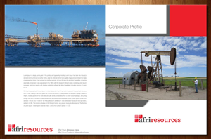 Brochure Design by theblueart for Blackaion Capital | Design: #2847818