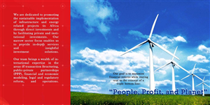Brochure Design by Ghie for Blackaion Capital | Design: #2883526