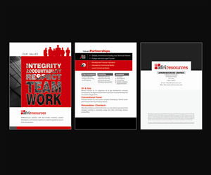 Brochure Design by Creativemedia Solution for Blackaion Capital | Design: #2970101