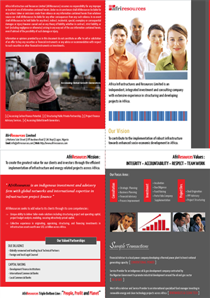 Broschüren-Design von AnjaProjects für Blackaion Capital | Design #2859550