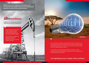 Brochure Design by Adillusion for Blackaion Capital | Design: #2859870