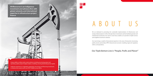 Brochure Design by Adillusion for Blackaion Capital | Design: #2864382