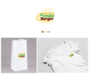 Smile Burger | Logo-Design von DominicDesign