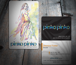 Upmarket designer fashion & gift boutique card design | Diseño de Tarjeta de Presentación por MT