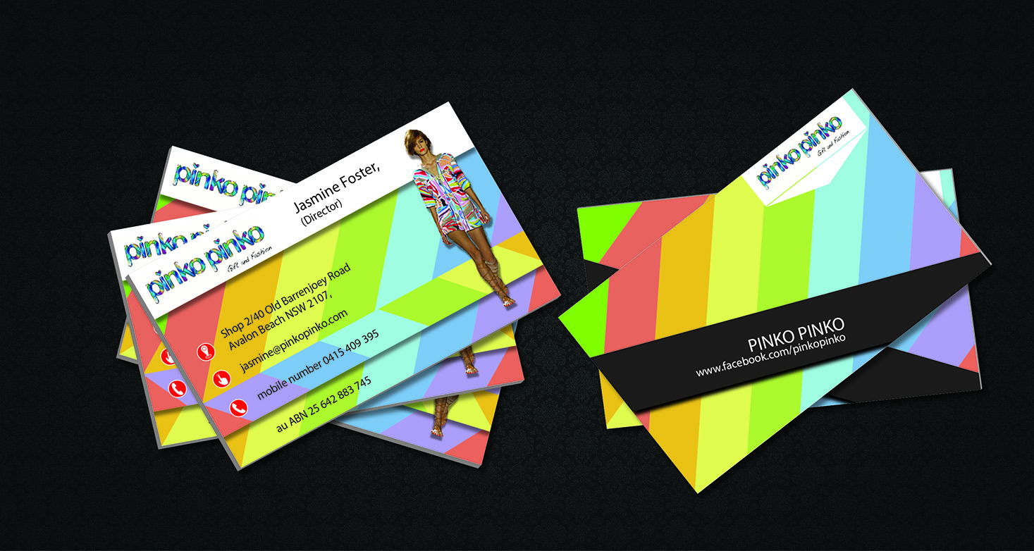 Business Card Design by DoTCoM for pinko pinko | Design #2850356