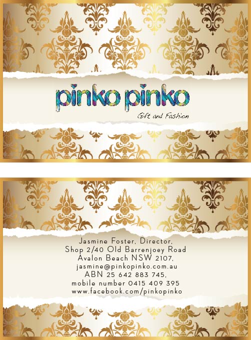 Business Card Design by Amrita Das for pinko pinko | Design #2867843