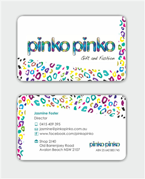 Diseño de Tarjeta de Presentación por IneseRo para pinko pinko | Diseño #2866241