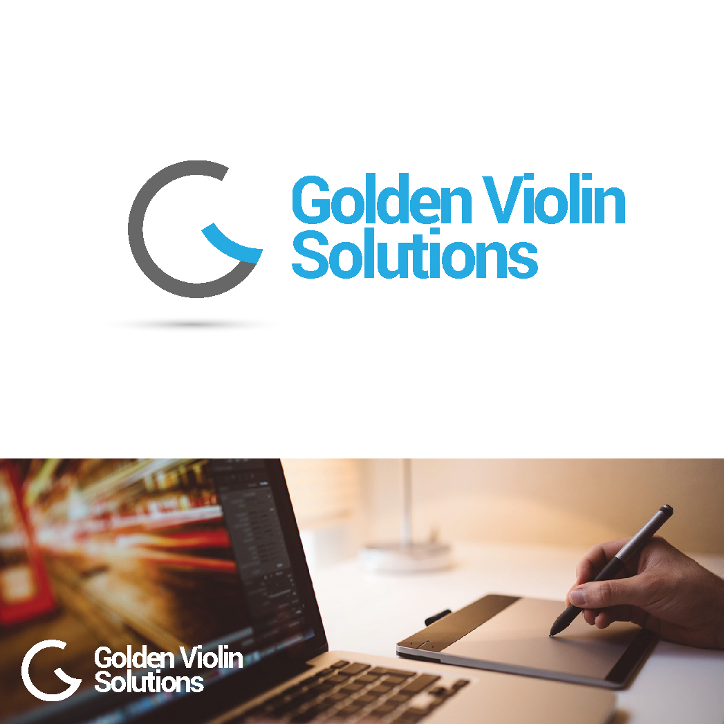 Logo Design by @gus for Golden Violin Solutions | Design #18961823
