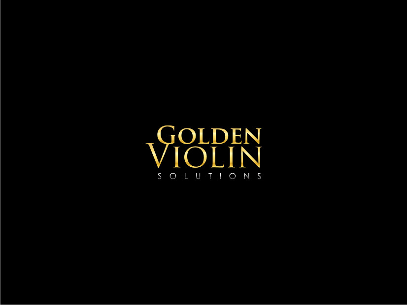 Logo Design by Atvento Graphics for Golden Violin Solutions | Design #18962149