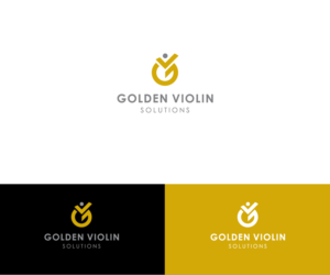 Logo Design by bijuak for Golden Violin Solutions | Design: #18965210