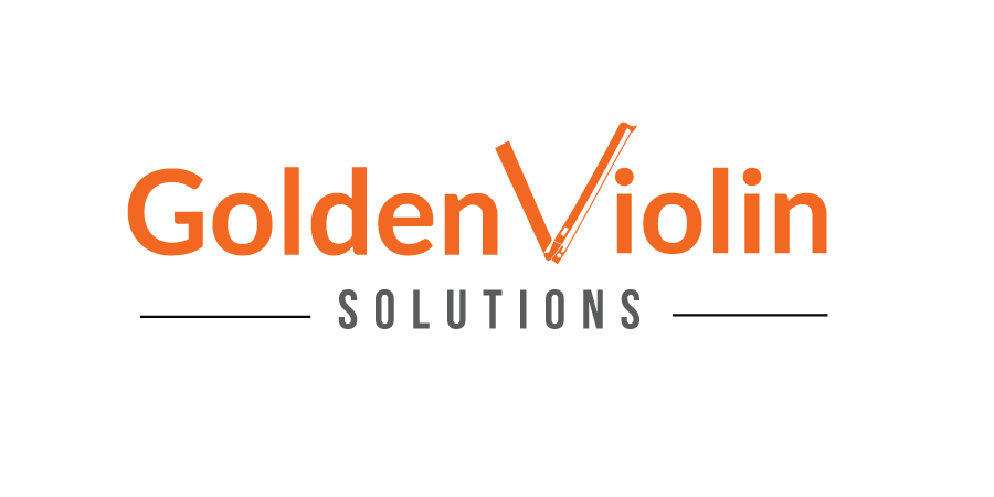 Logo Design by debdesign for Golden Violin Solutions | Design #18964245