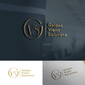 Logo Design by aqilazhifara for Golden Violin Solutions | Design: #18970802