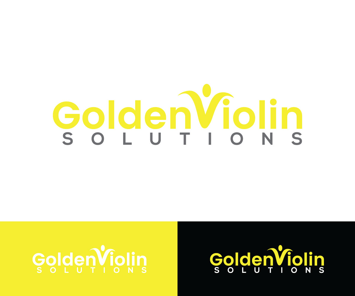 Logo Design by designmind78 for Golden Violin Solutions | Design #18973238