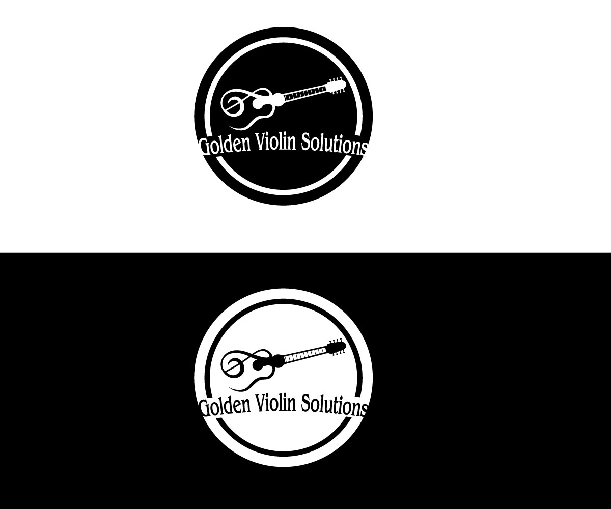 Logo Design by Rosaleen for Golden Violin Solutions | Design #18974917