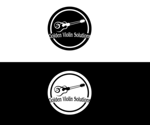 Logo Design by Rosaleen for Golden Violin Solutions | Design: #18974917