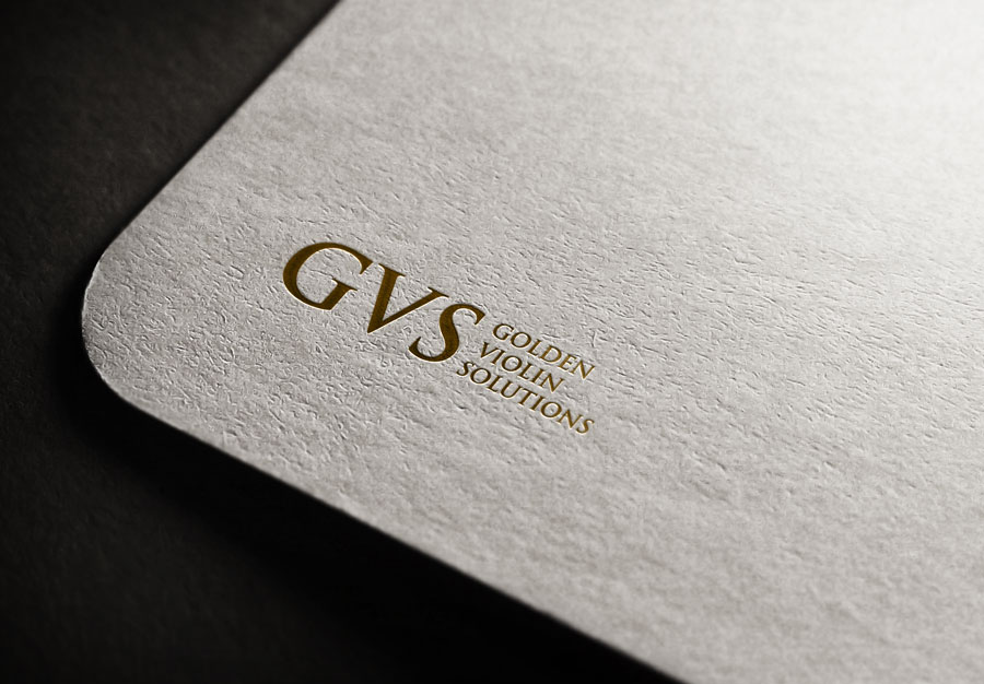 Logo Design by sojibur45 2 for Golden Violin Solutions | Design #18973366