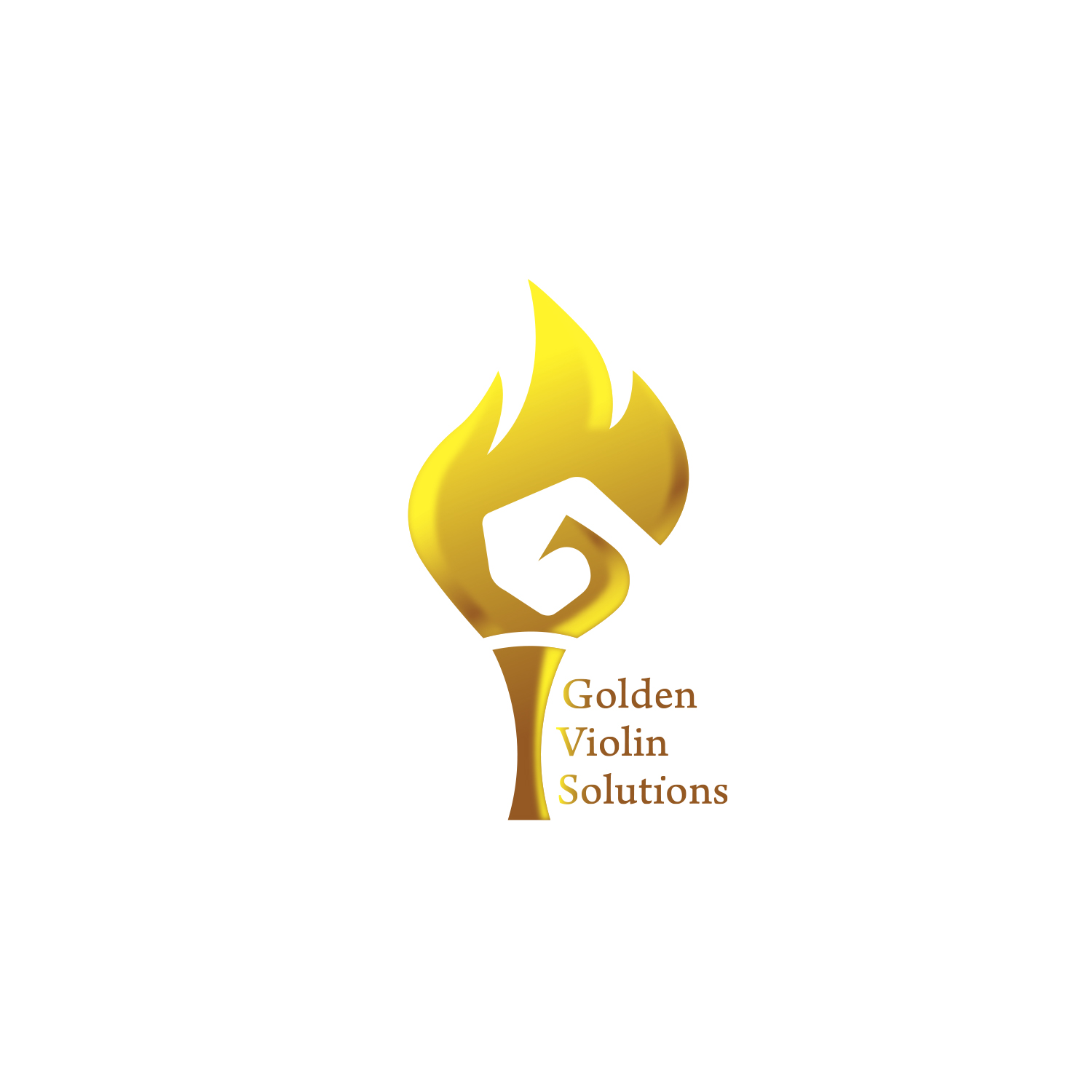 Logo Design by rakib.anjan for Golden Violin Solutions | Design #18962733