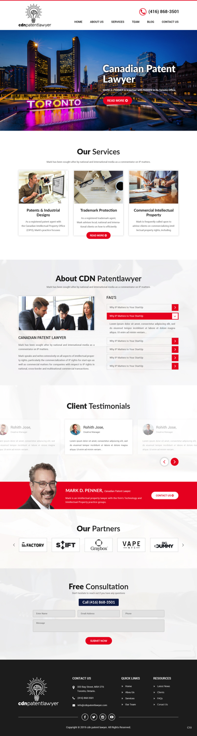 Web Design by pb for this project | Design #21022302