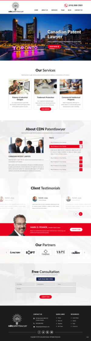 Web Design by pb for this project | Design: #21022302