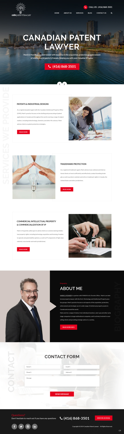 Web Design by pb for this project | Design #21022303