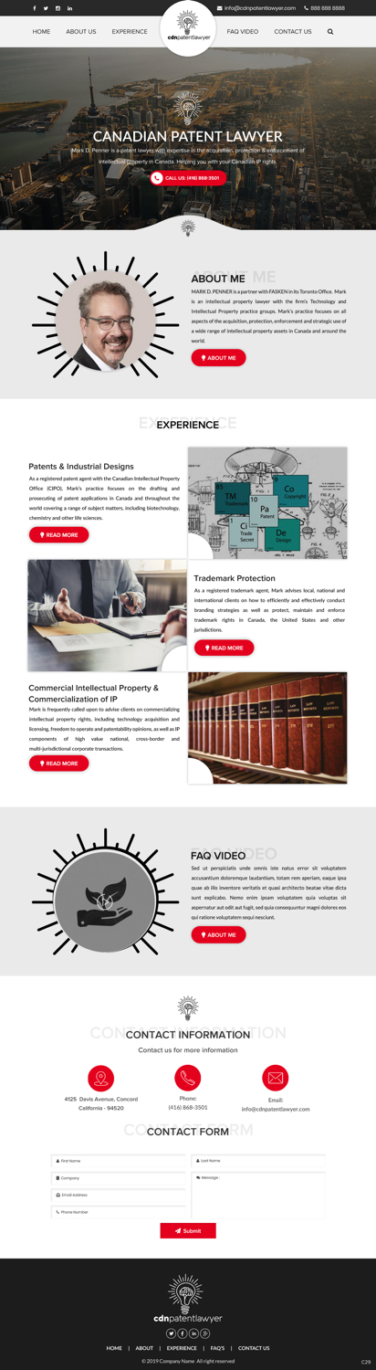 Web Design by pb for this project | Design #21022307