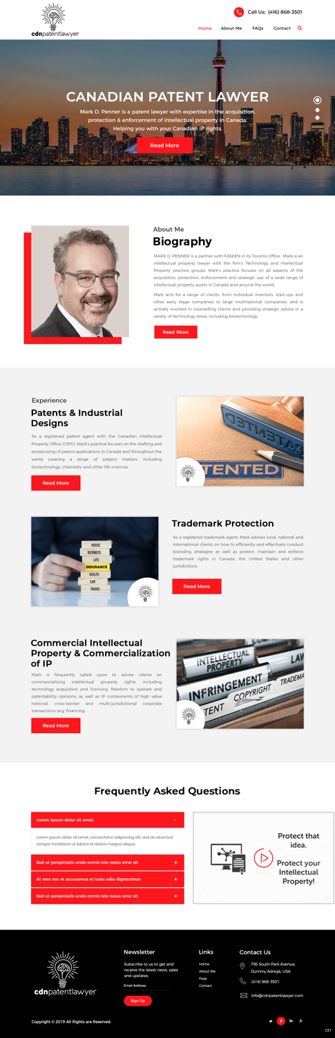 Web Design by pb for this project | Design #21022312