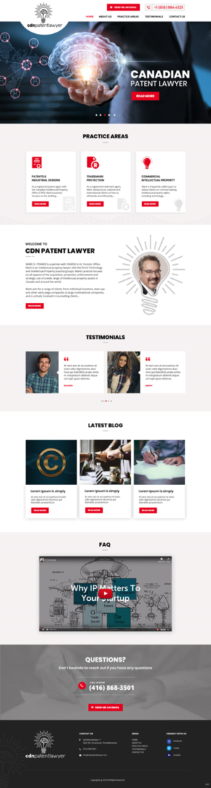 Web Design by pb for this project | Design: #21022313