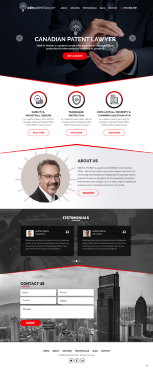 Web Design by pb for this project | Design: #21022314
