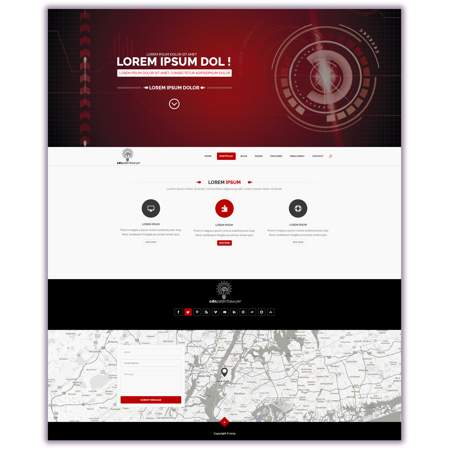 Web Design by NiN Designs for this project | Design #21017453