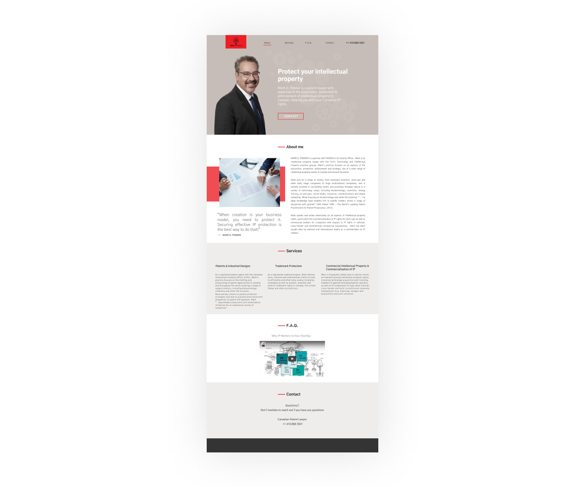 Web Design by enren for this project | Design #21023046