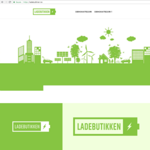 Ladebutikken.no | Design de Logo par Ronelogo