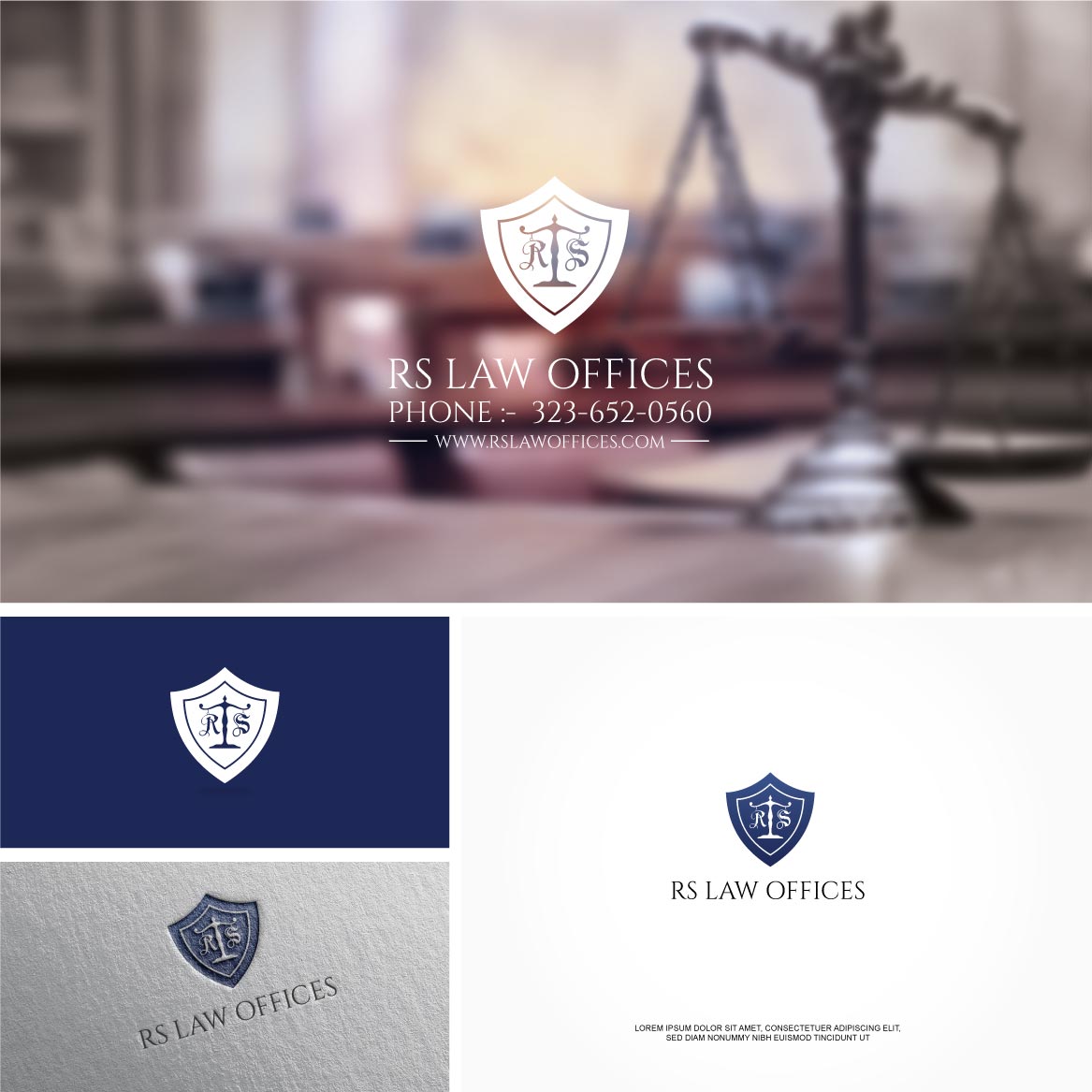 Logo Design by Shigh5 for RS Law offices  | Design #18978452