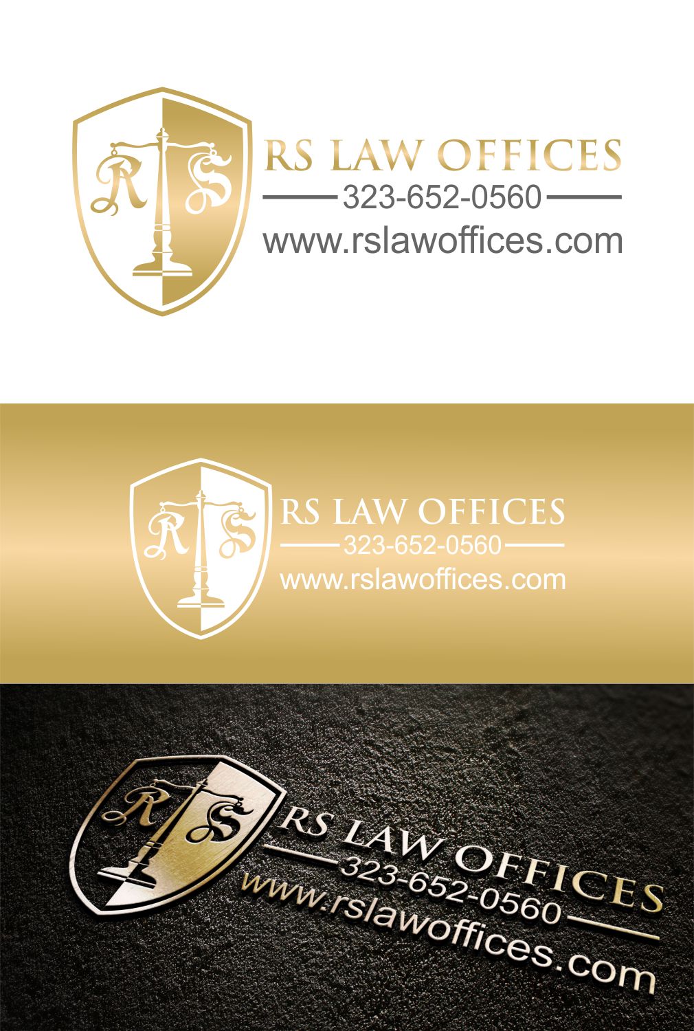 Logo Design by Sarah Graphic for RS Law offices  | Design #18976238