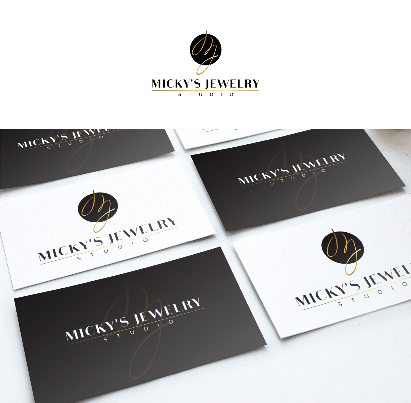 Logo Design by ultramarin for Micky's Jewelry Studio | Design #18961515
