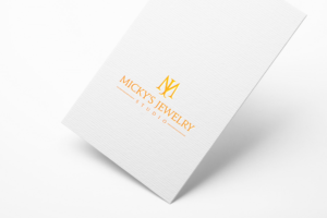Logo Design by Locke+ for Micky's Jewelry Studio | Design: #18964688
