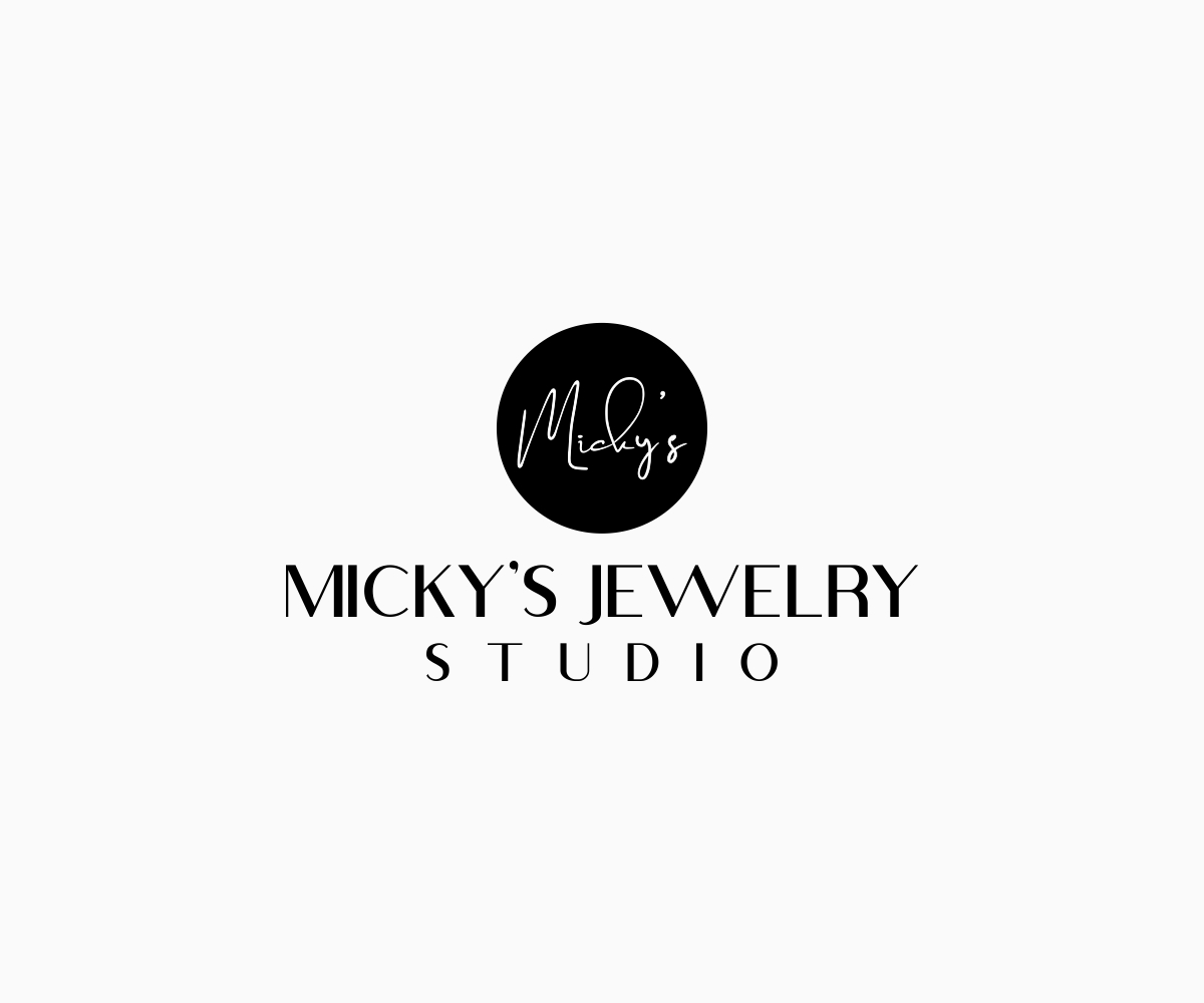 Upmarket, Serious, Jewelry Store Logo Design for Micky's Jewelry Studio