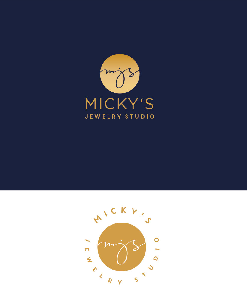 Logo Design by Birdcage for Micky's Jewelry Studio | Design: #18961658