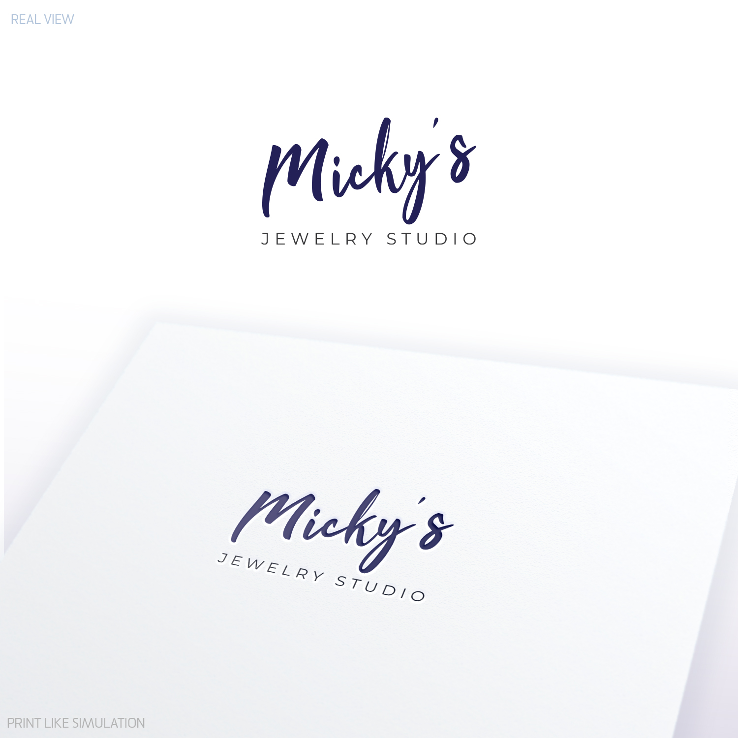 Logo Design by Anthony for Micky's Jewelry Studio | Design #18977035